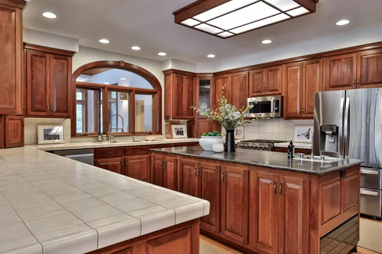 The kitchen at The Mountainside House.